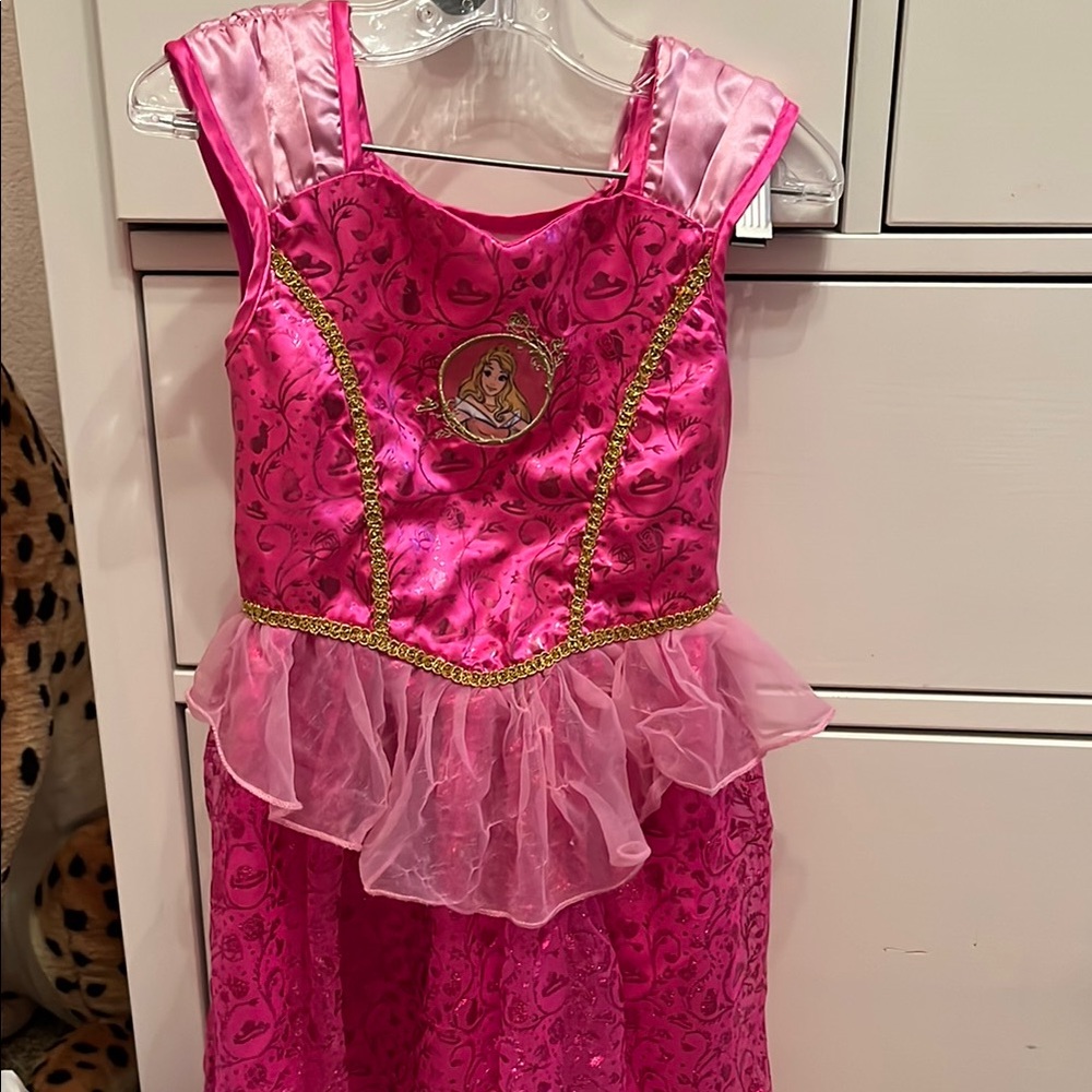 Pink Princess Aurora Kids Costume/nightgown